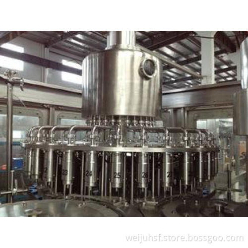 Electric Pet Bottle Hot Filling Machine With 12000 Bottles